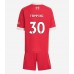 Liverpool Jeremie Frimpong #30 Hjemmedraktsett Barn 2025-26 Korte ermer (+ Korte bukser)